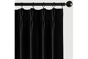 MIULEE Luxury Black Velvet Curtains For Bedroom