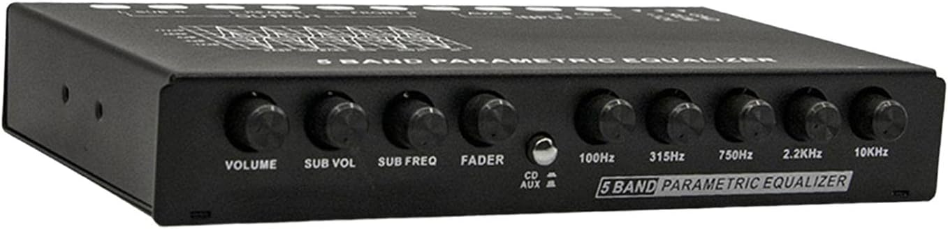 BNF 5 Band Car o Equalizer Adjustable 5 Bands EQ for Car Stereo Tone Control | Consumer Electronics | Vehicle Electronics & | Car o | Signal Processors