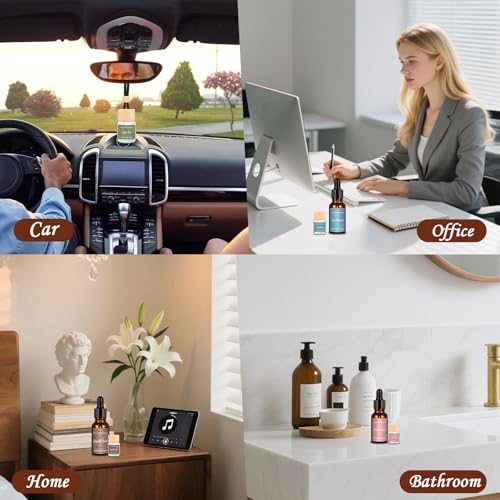 Image of 12Pack Car Air Freshener Refills, Hanging Air Freshener Diffuser