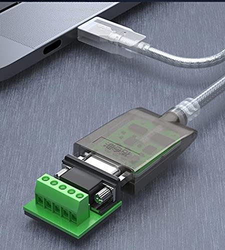 3m USB to 485/422 Serial Port Industrial Serial Port RS485 to USB Communication Converter USB to 485 Serial Port Module bidirectional Transmission Shielded Wire