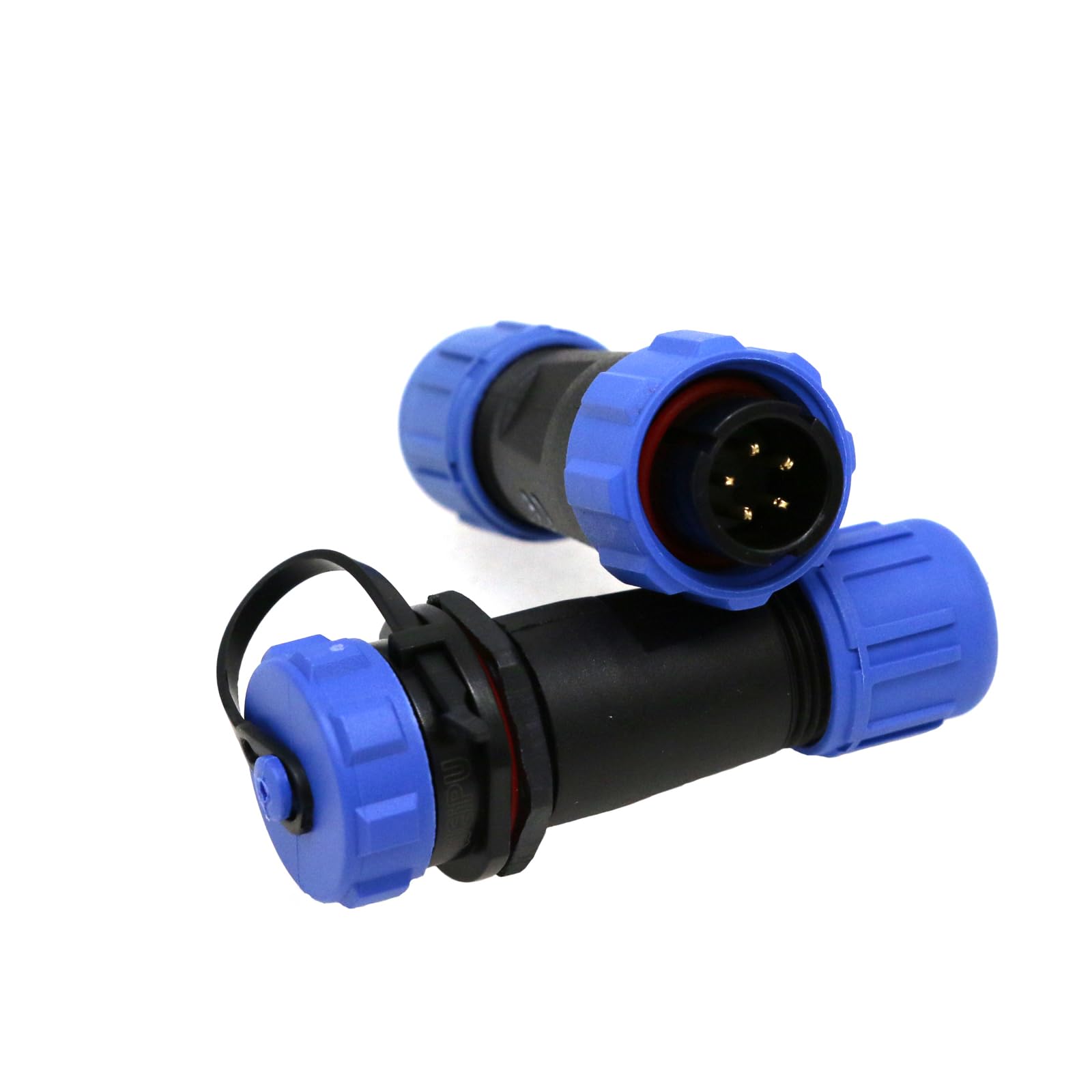 ZBLZGP Weipu Round Connector for Aviation Cable SP13 Series Waterproof IP68 Housing Built-in Plug (5Pin Set - Image 2