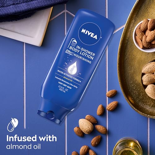 Nivea 72140017811 Nourishing In Shower Lotion, Water-Activated Body Lotion Enriched thumb #2