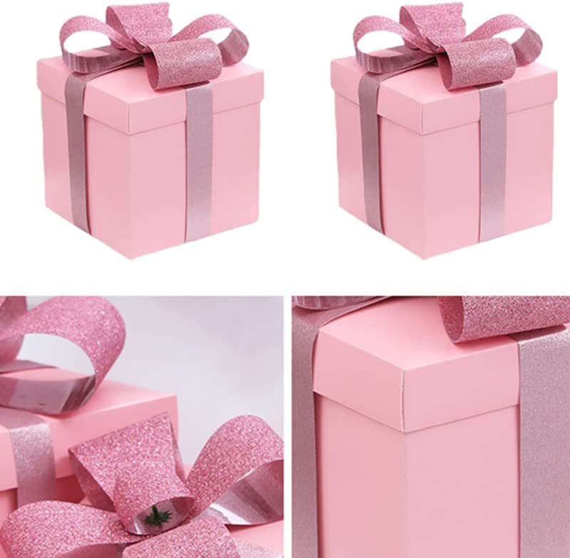 Amazon | ギフトボックス 正方形ボックス ラッピングボックス 2個