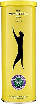 Amazon | Slazenger 公式ウィンブルドンテニスボール ITF承認 メタル缶