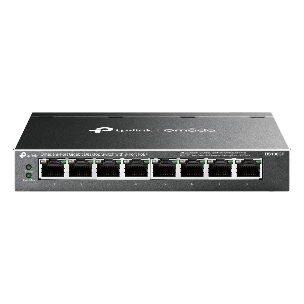 TP Link Switch Omada 8 porte Gigabit con 8 porte PoE