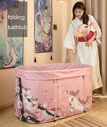Foldable Bathtub Portable Bathtub Collapsible Bathtub For Adults Freestanding Bathtub Bathroom Spa Tub Soaking Tub For Shower Stall Hot And Ice Bath Perfect For Indoor Outdoor Use (Size : 0.86M/33.9I #TOP1