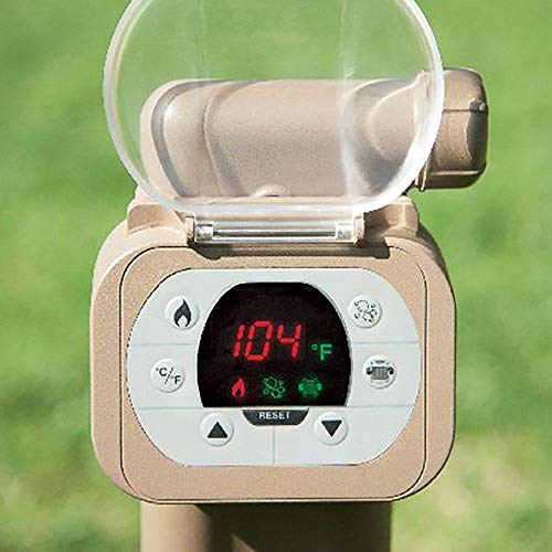 MRT SUPPLY Aufblasbarer Whirlpool für 4 Personen, Hellbraun – Bild 7