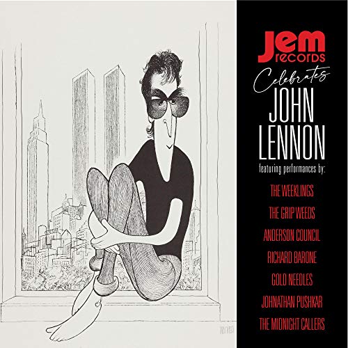 Album Art for JEM Records Celebrates John Lennon by Various Artists