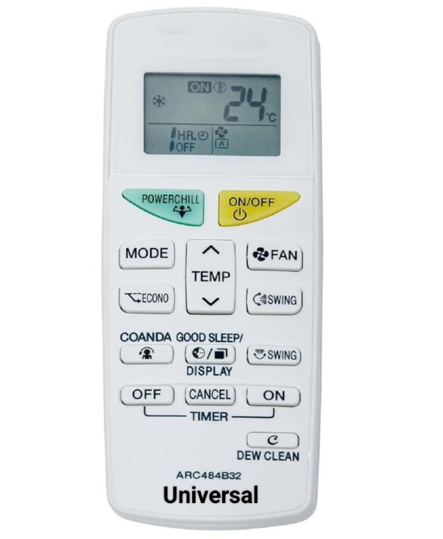 Ethex® Re-132A Compatible for Daikin Ac Remote Control (B0CSWJV83G) Amazon Price History, Amazon Price Tracker