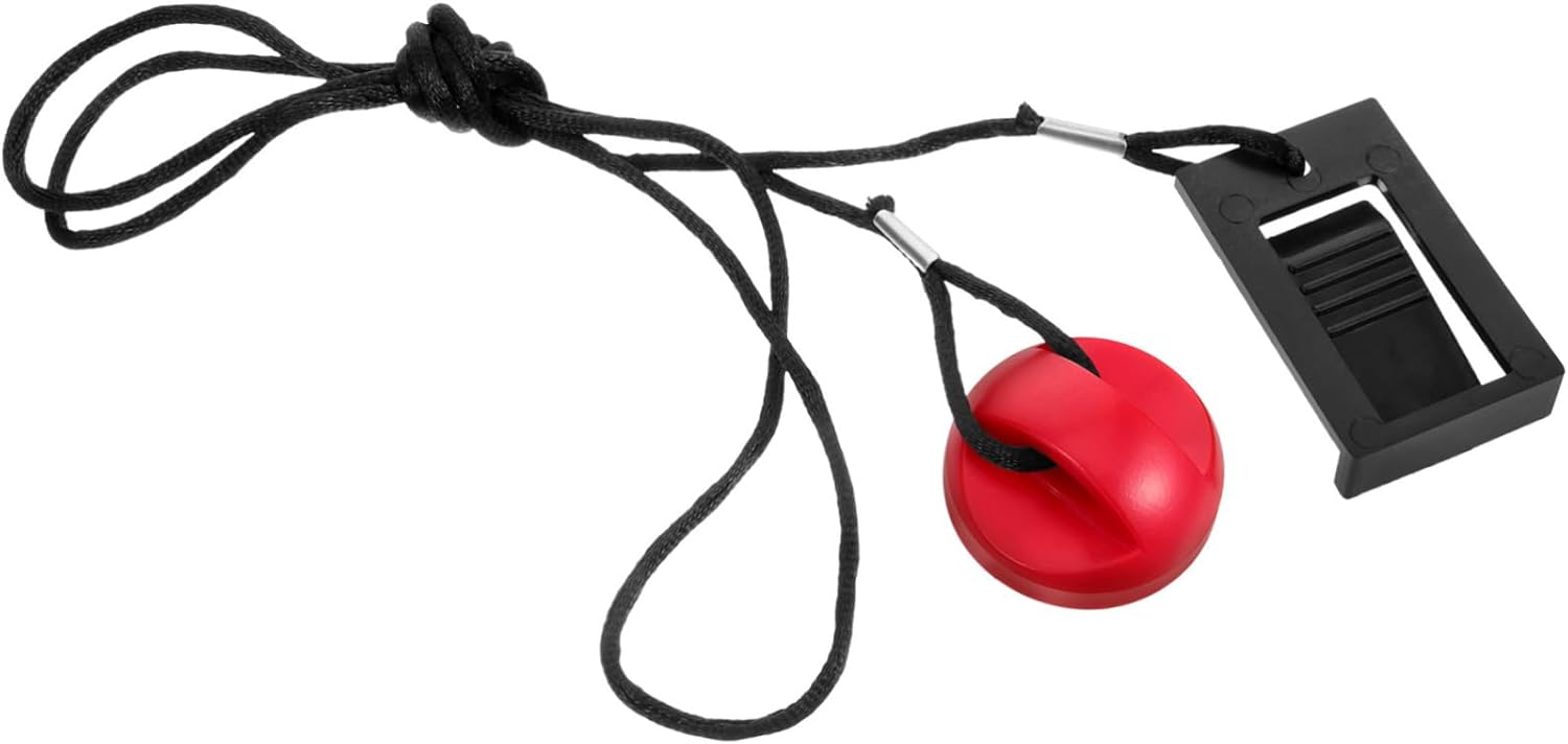 BESPORTBLE Treadmill Safety Key Replacement Emergency Stop Key for Electric Treadmills Lightweight Magnetic Design for Convenient Use Home and Gym Workouts