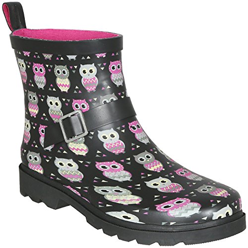 Capelli New York Ladies Short Sporty Rubber Rain Boot2