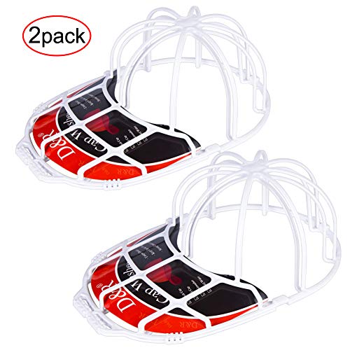 Der Rose 2 Pack Baseball Hat Washer for Washing Machine,Cap Washer Frame Cage,Hat