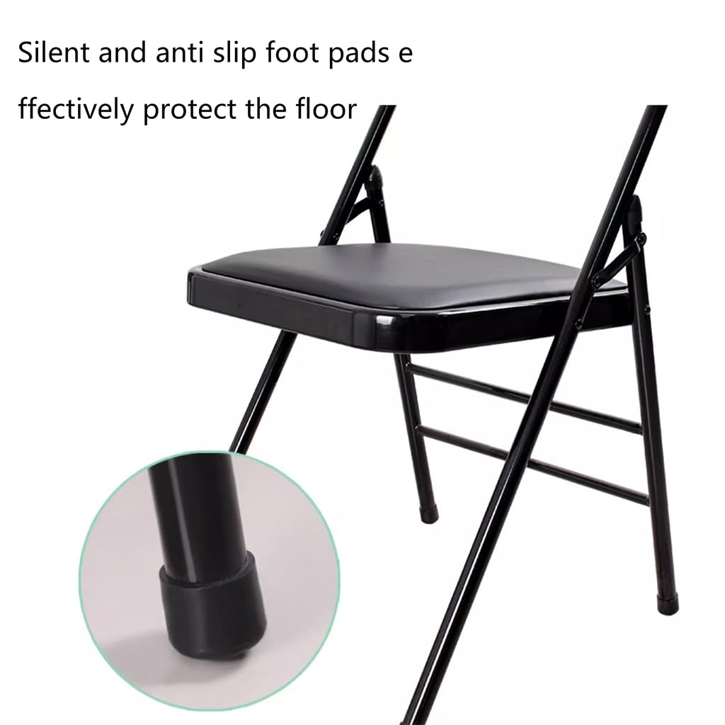 Sedia Yoga Pilates, Senza Schienale con Design A Doppia Trave per L'allenamento in Verticale Sull'equilibrio, per Adulti, Iyengar, Black