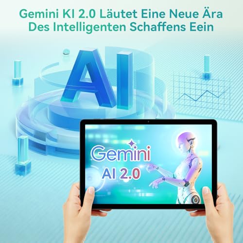 KINGRID Android 16 Tablet 11 Zoll mit Tastatur, 24GB RAM+128GB ROM/2TB TF – Ansicht 3