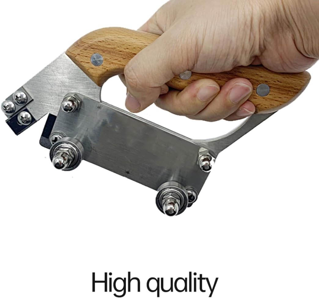 Floor Groover U Type Cutter Wheeled Vinyl Grooving Tool Floor Slotter Max Depth 0.3cm