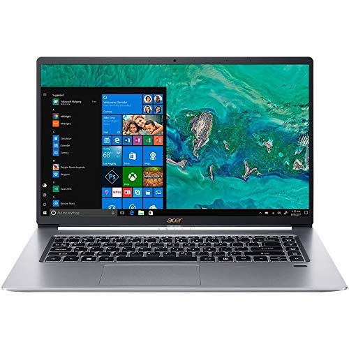 Acer Swift 5 15.6 FHD WLED-Backlit Touch Ultra-Thin Laptop, Intel Quad Core i7-8565U up to 4.6GHz, 16GB DDR4, 512GB PCIe SSD, Backlit KB, Fingerprint Reader, Webcam, HDMI, Windows 10, Acer Mouse