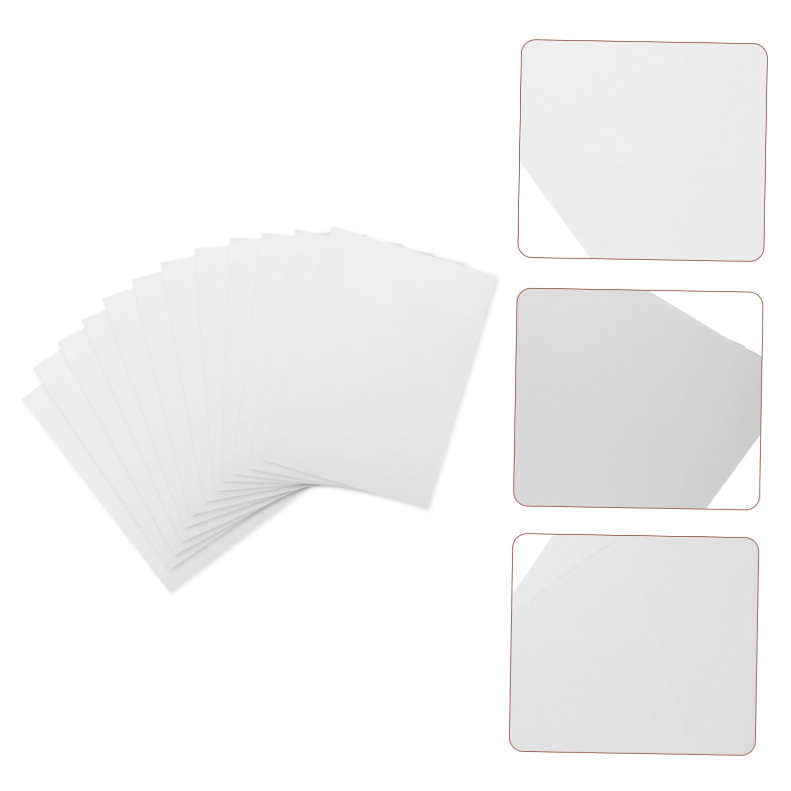 Aquarellpapier für Künstler und Studenten, 50 Blatt, Weiß