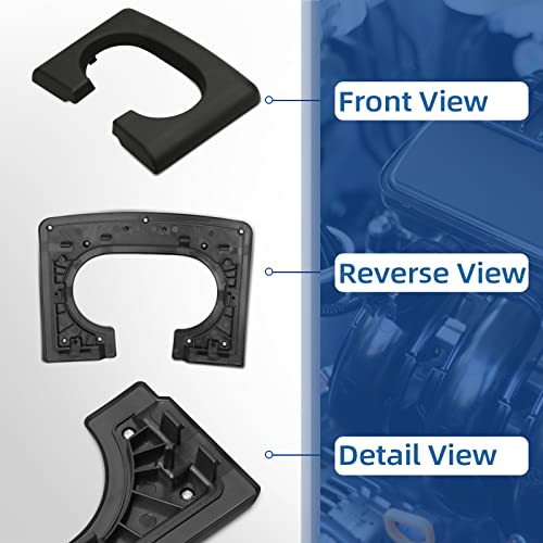 Repuesto Portavasos Consola Ford F150 2004-2014 Negro miniatura 4
