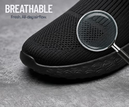 Image of Kraasa Walking Shoes for Men Height Increasing Sports Shoes Ultra Grip Soft Sole Gym Shoes Workout Lightweight Running Shoes for Men