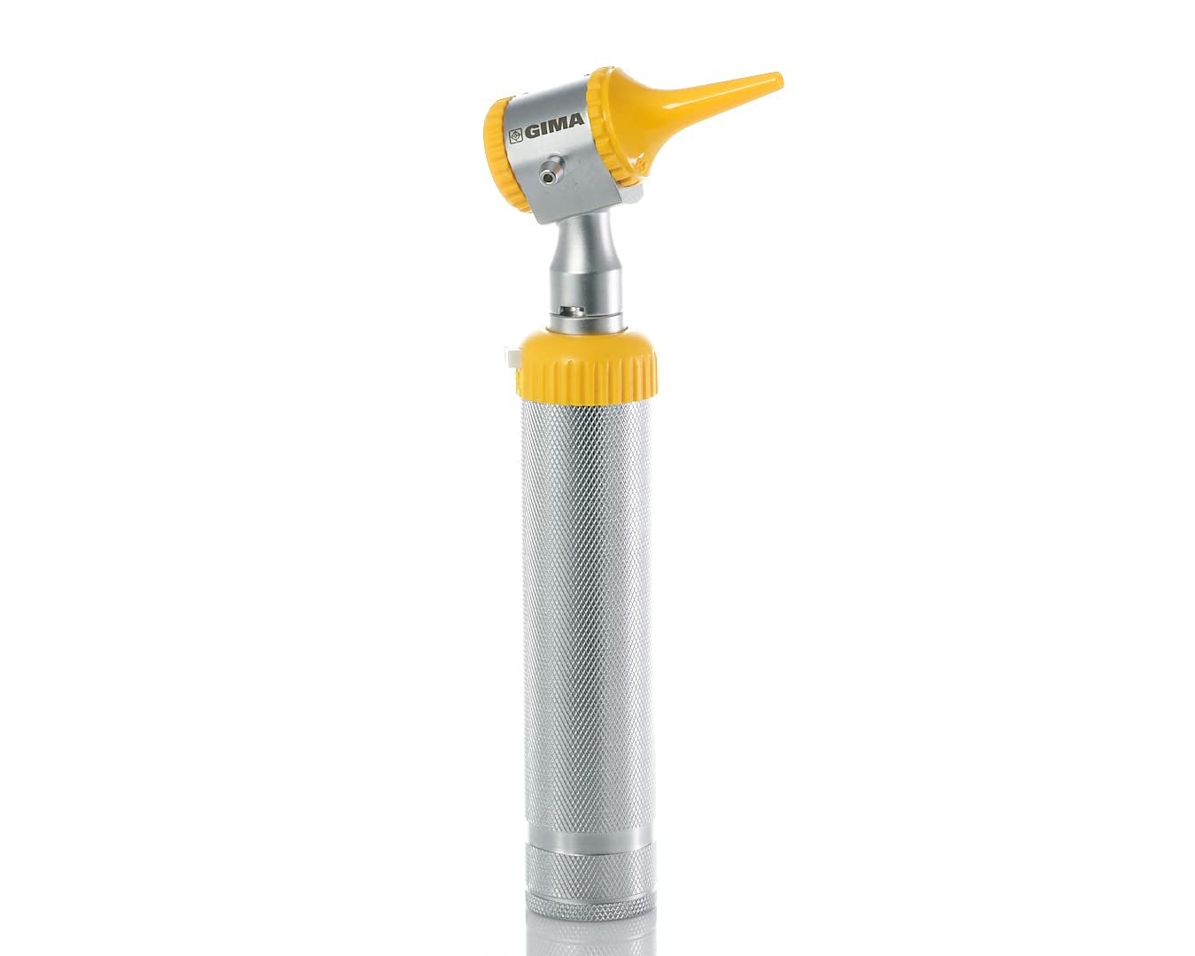 GIMA Otoscope Professionel Parker Oto-rhino-laryngologie Jaune 3 Spéculums autoclavables