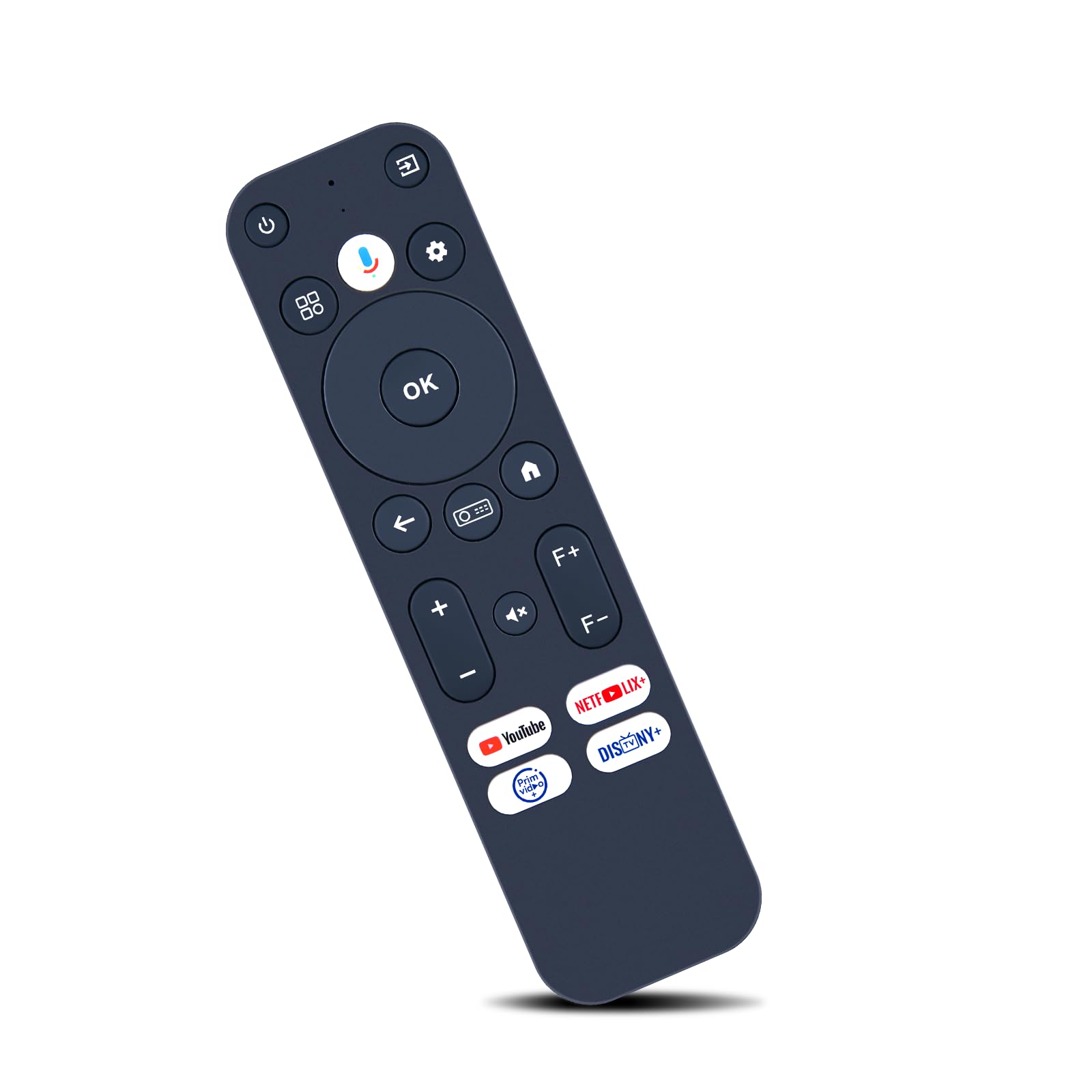ZWP Telecomando vocale di ricambio compatibile per proiettore WANBO Mozart 1 Pro/M1 PRO, ETOE E3 PRO/Whale Pro Smart, per proiettore ZCGIOBN, Nova C40 Poseidon E40