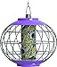 The Nuttery HELD04A Helix Seed Bird Feeder, Aubergine