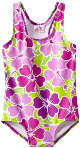 Image of Kanu Surf Girls Florence Beach Sport Racer Back One Piece Swimsuit