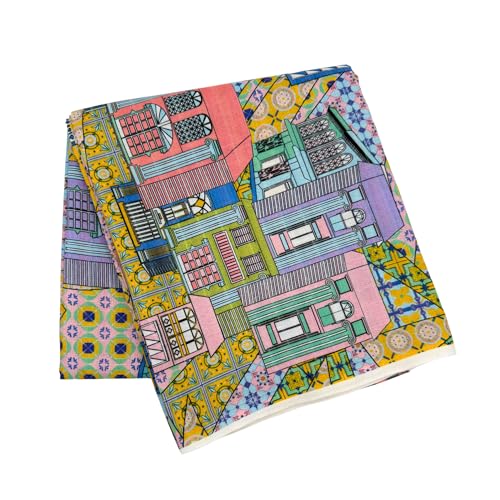 3-Yard Designer Cotton-Polyester Blend Fabric