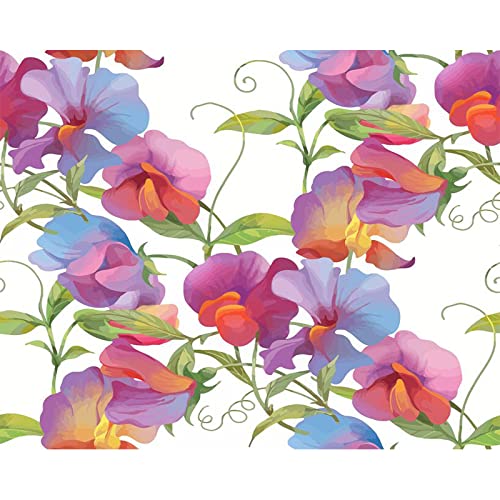Kit Point de Croix 11CT Fleur de vigne broderie estampée 40x50cm pour décoration