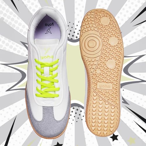 Image of YOHO Quoi Sneakers for Women | Soft Lining & Cushioned Insoles Shoes | Stylish & Casual Everyday | Vibrant Colours