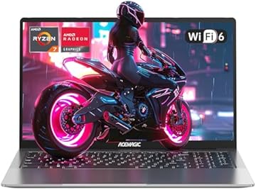 2024 News Gaming Laptop,AMD Ryzen 7 5825U with Radeon RX Vega 8 Graphics, 16.1" FHD Display, 16GB RAM, 512GB NVMe SSD,Backlit Keyboard,Type-C (Full Function), WiFi 6, 53Wh Battery