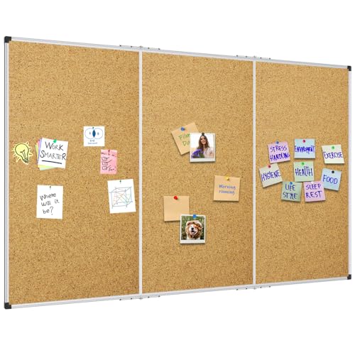 XBoard Large Cork Bulletin Board 72 x 48 Inches