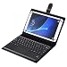 Produktbild None/Brand Universal 10 Zoll Tablet Tastatur Ledertasche Huawei MatePad T10 Tastatur Hülle Kunstleder Cover mit Bluetooth Tastatur (Touchpad Maus) für Huawei MatePad T10