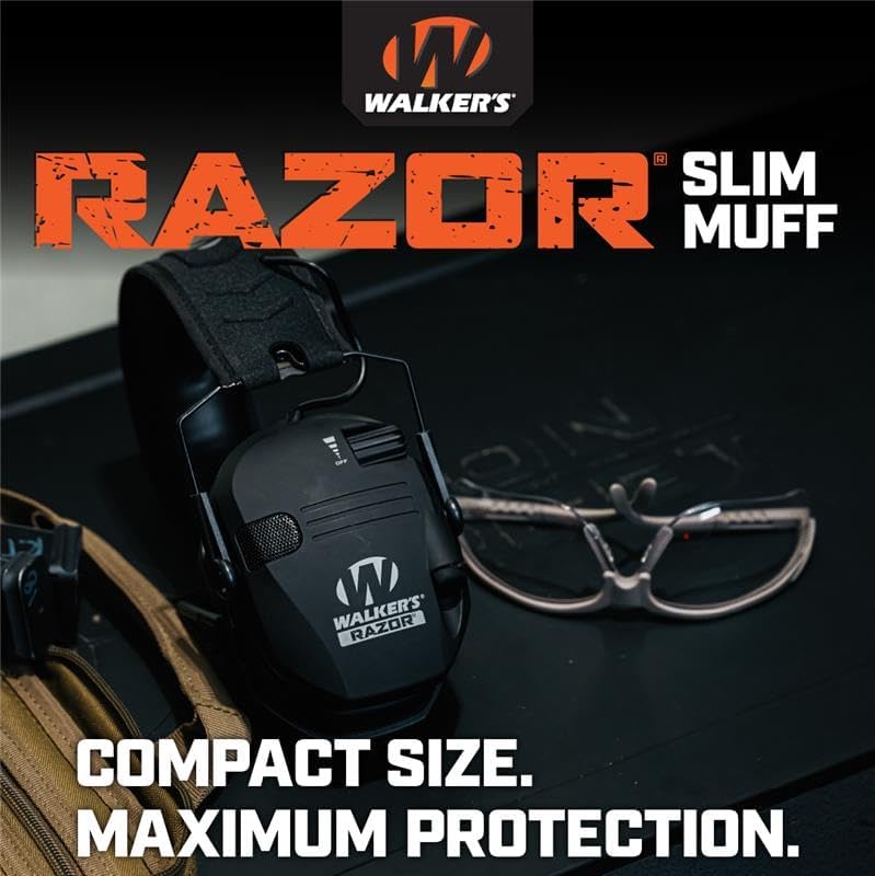 Walker's Razor Slim Electronic Muff - Flat Dark Earth — view 7