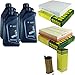 Produktbild Filter Set Inspektionspaket 5 Liter Motoröl Original Longlife 04 Twin Power Turbo 5W30 MANN-FILTER Innenraumfilter Luftfilter Ölfilter