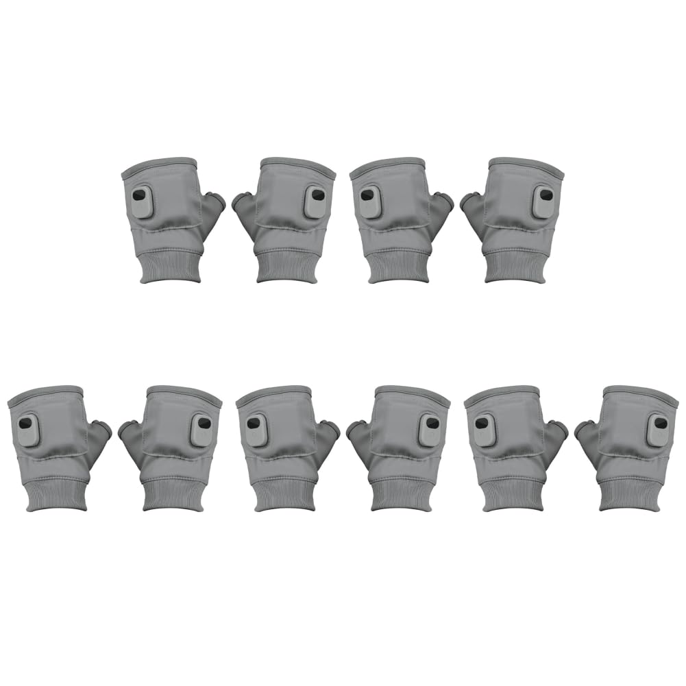 Guantes calentadores de manos eléctricos, recargables, control de temperatura de 3 niveles para ciclismo, correr y senderismo