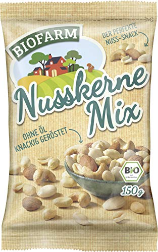 Biofarm Kluth Nusskerne-Mix, ungesalzen, vegan, 150 g Cover