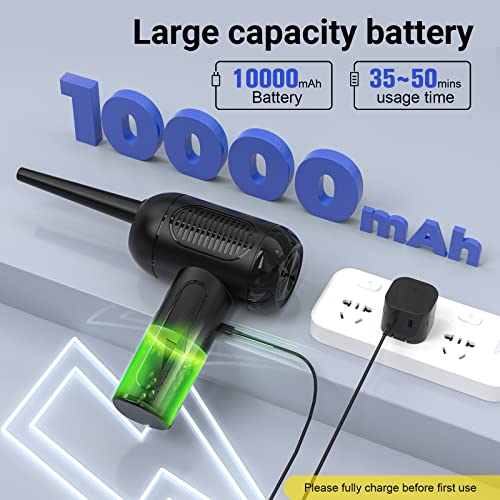 Compressed Air Duster - Keyboard Cleaner 90000Rpm No Canned Electric Air Blower For Office Rechargeable Cordless Home Cleaner For Computer No Canned (N-01) #TOP5