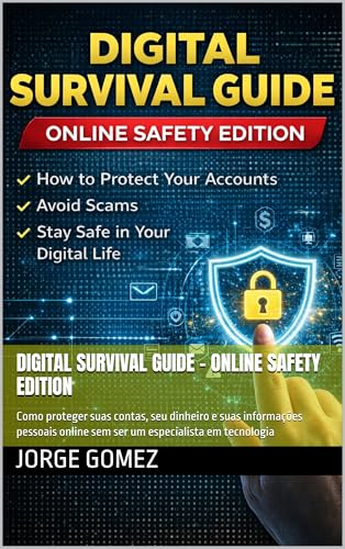 Digital Survival Guide – Online Safety Edition: Como proteger suas contas, seu dinheiro e suas informações pessoais online sem ser um especialista em tecnologia (Portuguese Edition)