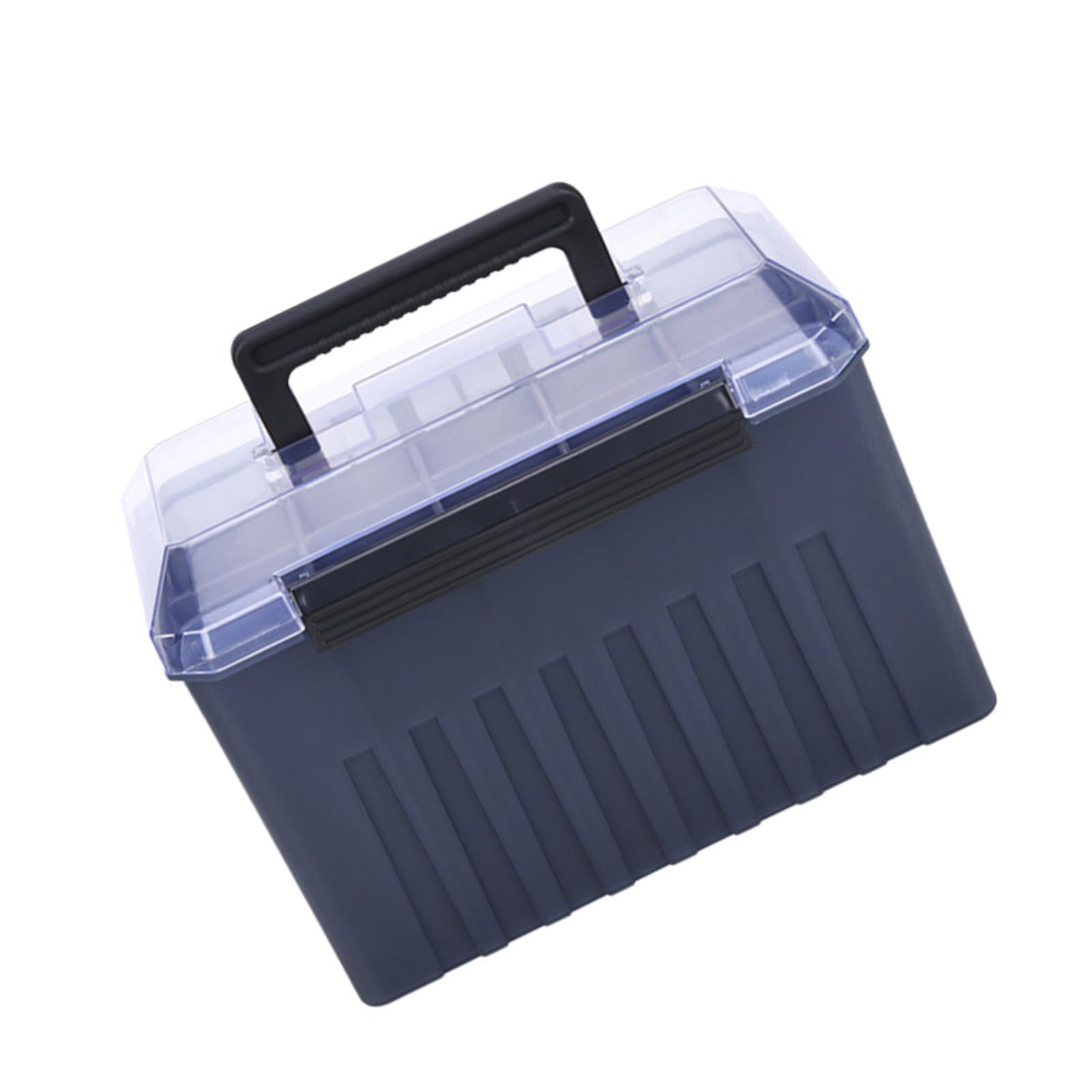 oringnat Portable Wood Shrimp Lure Baits Box Waterproofs Fishing Lure Organizers Light Weights Fishing Tackle Box Easy