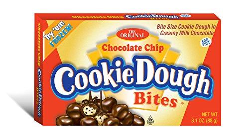 Taste of Nature Inc. Chocolate Chip Cookie Dough Bites 3.1 - Ounce Boxes (Pack of 30)