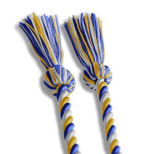 Image of Endea Graduation Single Honor Cord Three-Color (Royal Blue /Gold /White)