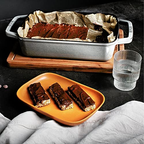 STAUB Cast Iron Roasting Pan 30 x 20 cm Graphite Grey - Image 4