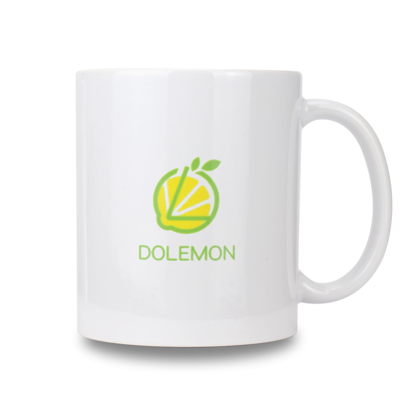 Plain White Ceramic Mug – 11 oz Classic Coffee Cup – DIY Sublimation Mug for Custom Gifts, Home, Office, Tea, Cocoa – Microwave & Dishwasher