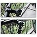 keshow Bike Stem Extender, Easy to Install Non‑deformable Bike Adapter Riser with Bike Stem Riser for Ride a Bike(Black)