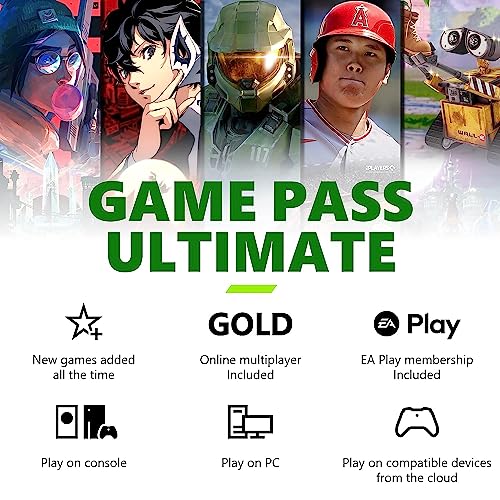 microsoft - xbox game pass ultimate 1 month membership code printed on card 4 pack  premgear cleaning cloth