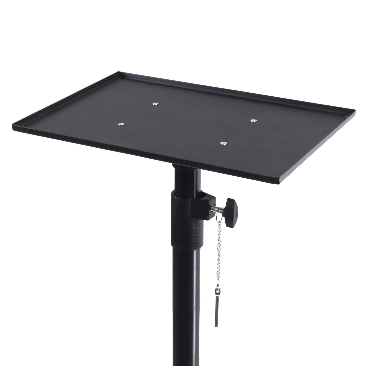 Maclean MC-953 Supporto per proiettore portatile e regolabile Stand in acciaio, regolabile in altezza 108-185 cm Supporto da Pavimento Regolabile