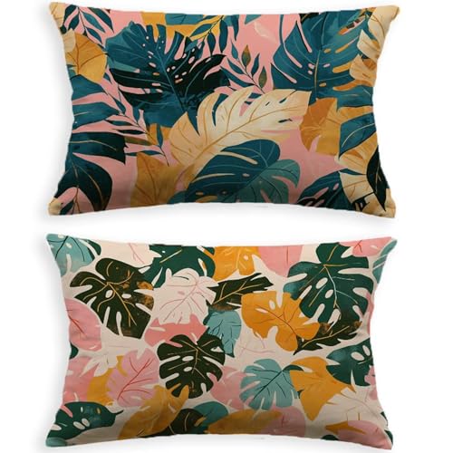 Housse de coussin velours 60x80cm lot de 2 taie oreiller lit - 3