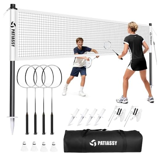 Complete Badminton Set for Backyard Fun
