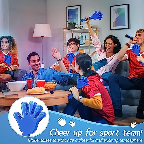 48-Pcs-6-Colors-Hand-Clappers-75-Inch-Clappers-Noisemakers-Noise-Makers-Party-Favors-Plastic-Clapper-Sporting-Events-Cheers-Ball-Dance-Basketball-Football-Noisemakers-6-Colors 48 Pcs 6 Colors Hand Clappers 75 Inch Clappers Noisemakers Noise Makers Party Favors Plastic Clapper Sporting Events Cheers Ball Dance Basketball Football Noisemakers 6 Colors